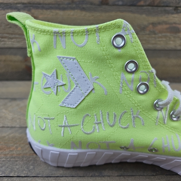 Converse Extra Bold UNT1TL 3D  Hi Top Men's Sneakers Volt NEW - Picture 9 of 13